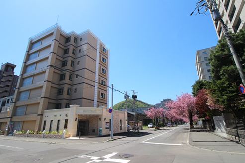 グランウエルネス円山 桜通り